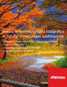 carta fotografica per sublimazione Innova